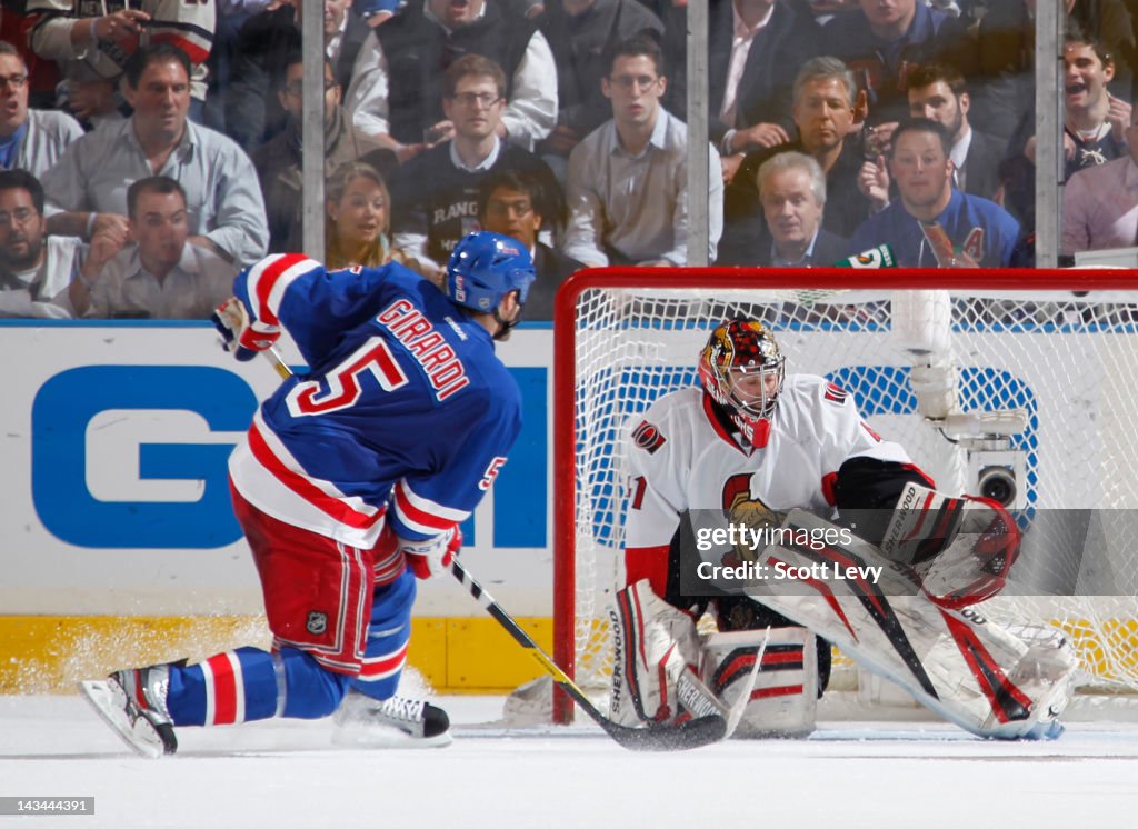 Ottawa Senators v New York Rangers - Game Seven