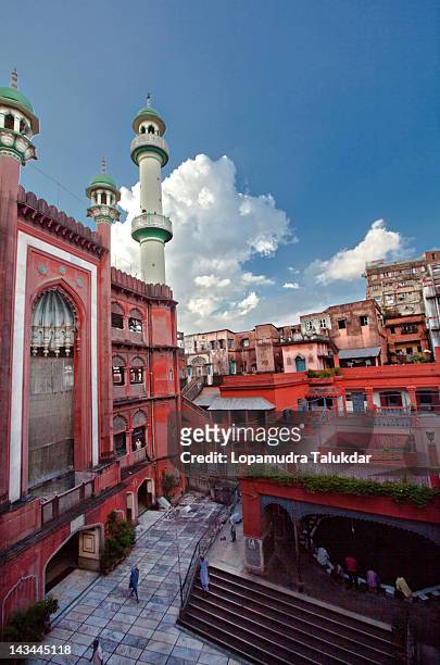 nakhoda mosque - mosque stockfoto's en -beelden