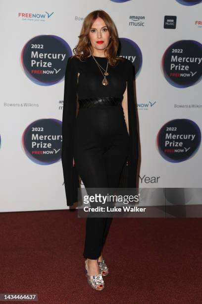 Gwenno attends the Mercury Prize: Albums of the Year 2022 at St Paul's Church on October 18, 2022 in London, England.