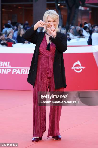 Director Cinzia Bomoll attends the red carpet for "La California" during the 17th Rome Film Festival at Auditorium Parco Della Musica on October 18,...
