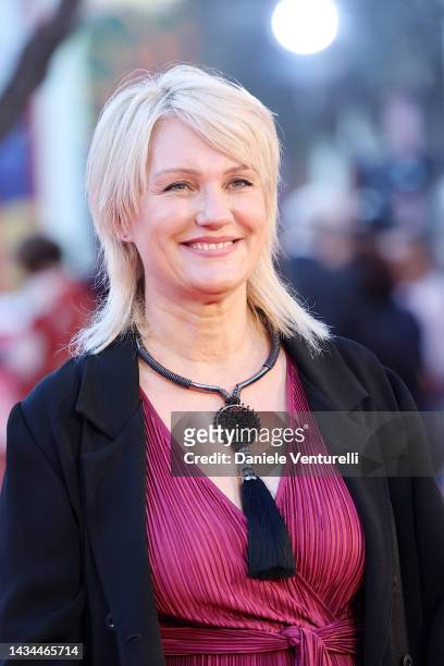 Director Cinzia Bomoll attends the red carpet for "La California" during the 17th Rome Film Festival at Auditorium Parco Della Musica on October 18,...