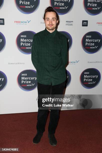 Fergus McCreadie attends the Mercury Prize: Albums of the Year 2022 at St Paul's Church on October 18, 2022 in London, England.