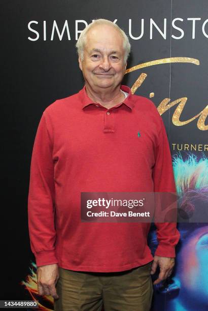 Paul Gambaccini attends the media night performance of "Tina: The Tina Turner Musical" at The Aldwych Theatre on October 18, 2022 in London, England.