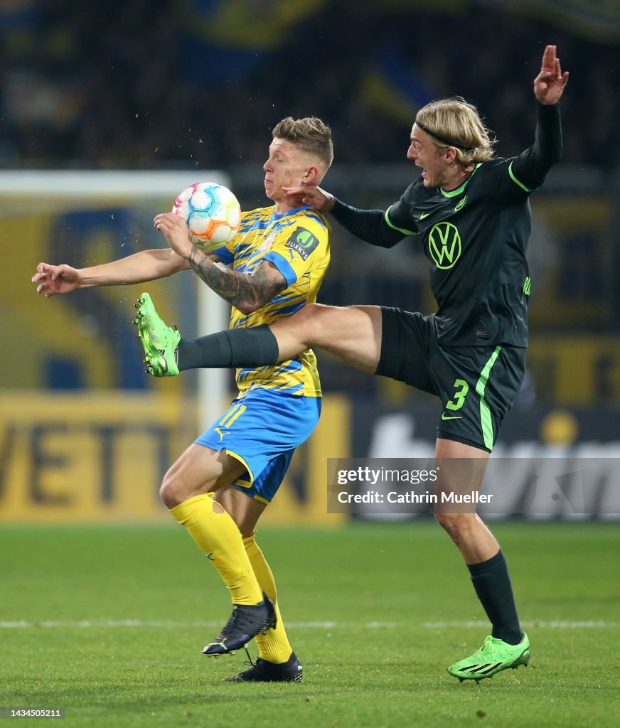 Eintracht Braunschweig v VfL Wolfsburg - DFB Cup: Second Round