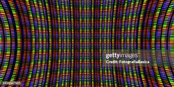 multi colored concave lines pattern - static texture stock illustrations