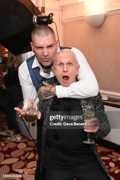 Shane Lynch and Wayne Sleep attend the Best Heroes Awards 2022 on October 18, 2022 in London, England.