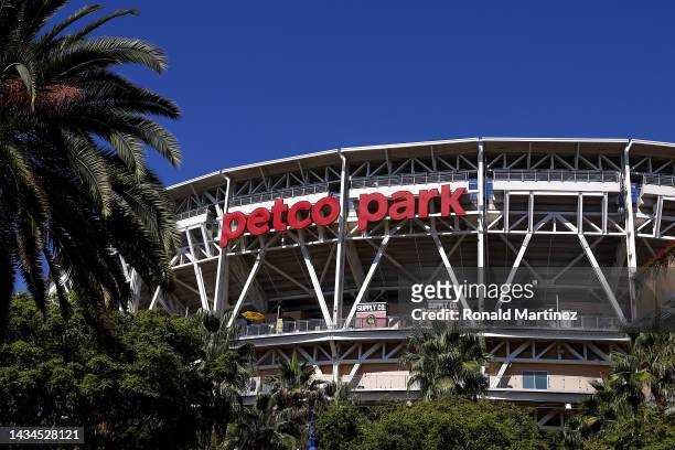 General view of the stadium prior to game one of the National League Championship Series between the Philadelphia Phillies and the San Diego Padres...