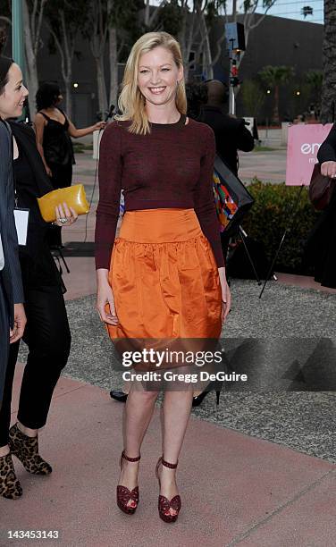 Actress Gretchen Mol arrives at An Evening With "Boardwalk Empire" at Leonard H. Goldenson Theatre on April 26, 2012 in North Hollywood, California.