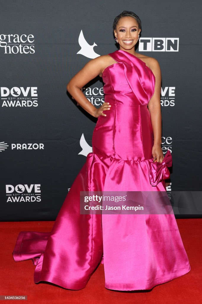 DOE attends the 53rd Annual GMA Dove Awards at Allen Arena