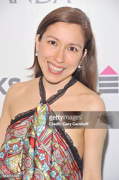 Designer Marisol Deluna attends the Housing Works 8th Annual Design on a Dime Benefit at the Metropolitan Pavilion on April 26, 2012 in New York City.