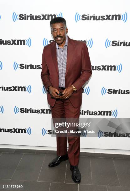 Actor Ernie Hudson visits SiriusXM Studios on October 18, 2022 in New York City.