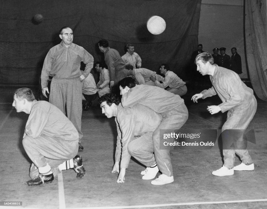 England In Training