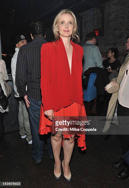 Actress Julie Delpy attends the "2 Days In New York" After Party hosted by Bombay Sapphire on April 26, 2012 in New York City.