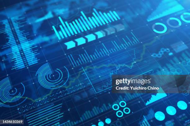 business data background - ai big data stock pictures, royalty-free photos & images