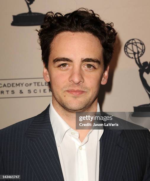 Actor Vincent Piazza attends an evening with "Boardwalk Empire" at Leonard H. Goldenson Theatre on April 26, 2012 in North Hollywood, California.