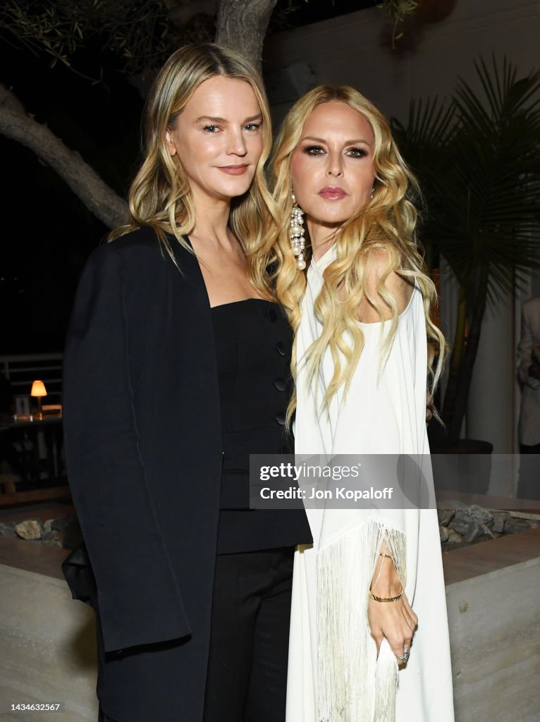 Kelly Sawyer and Rachel Zoe attend Rachel Zoe And Miranda Kerr Host