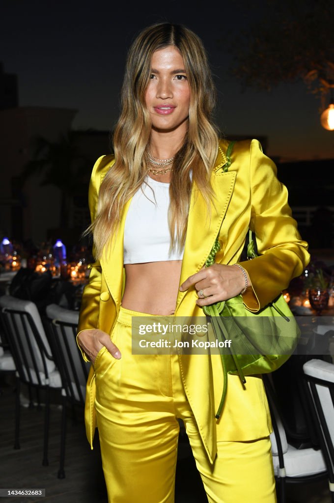 Rocky Barnes attends Rachel Zoe And Miranda Kerr Host Autumnal Event