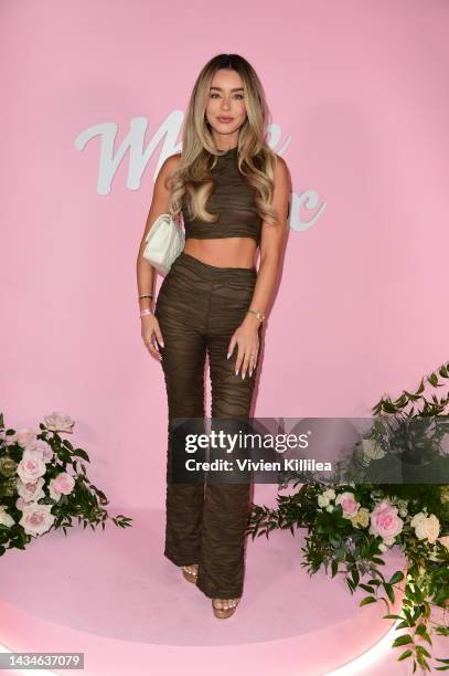 Sierra Furtado attends White Fox After Hours At Delilah Los Angeles on October 18, 2022 in West Hollywood, California.