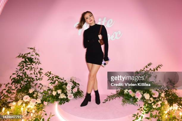 Brighton Sharbino attends White Fox After Hours At Delilah Los Angeles on October 18, 2022 in West Hollywood, California.