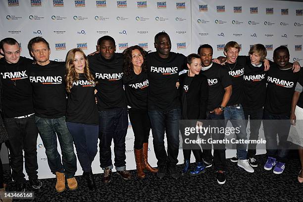 Joshua Herdman, Marc Warren, Nichola Burley, David Harewood, Minne Driver, filmmaker Adewale Akinnuoye-Agbaje, Jaime Winstone, Ashley Walters, Leo...