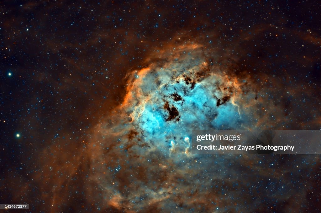 The Tadpoles Nebula (IC410) SHO Palette Narrow Band
