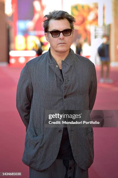 British film director and producer Joe Wright at Rome Film Fest 2022. M. - The Series Red Carpet. Rome , October 18th, 2022