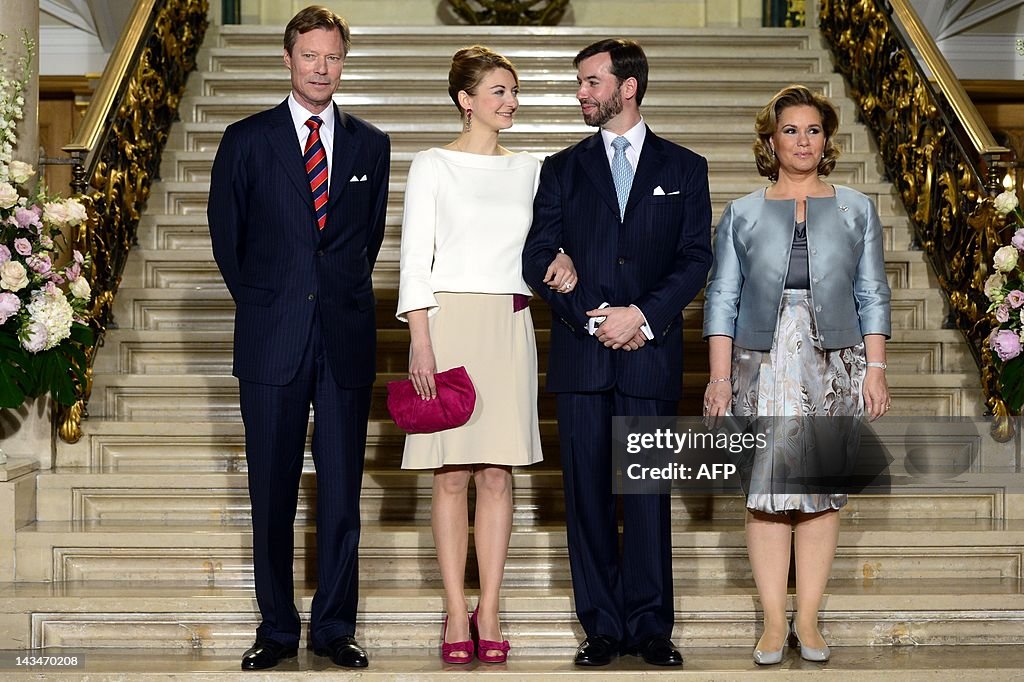 (L-R) Grand Duke Henri of Luxembourg, Be