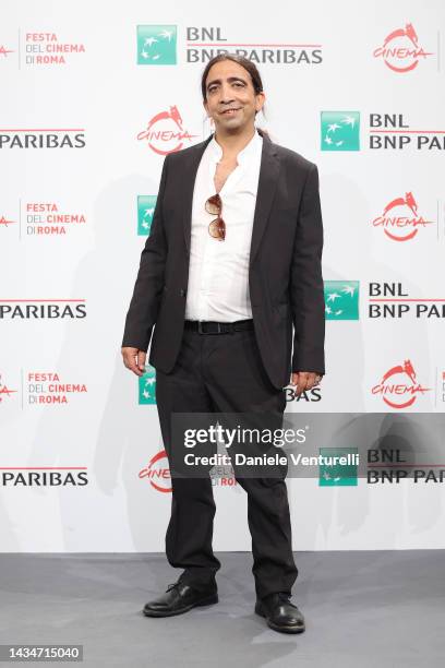 Domenico D'Addabbo attends the photocall for "I Morti Rimangono Con La Bocca Aperta" during the 17th Rome Film Festival at Auditorium Parco Della...