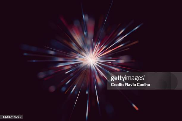 sparkling light - big bang fotografías e imágenes de stock