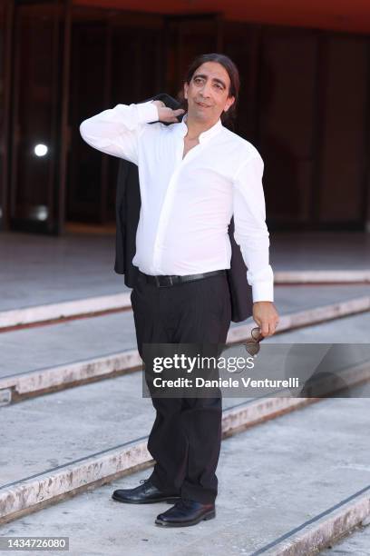 Domenico D'Addabbo attends the red carpet for "I Morti Rimangono A Bocca Aperta" during the 17th Rome Film Festival at Auditorium Parco Della Musica...