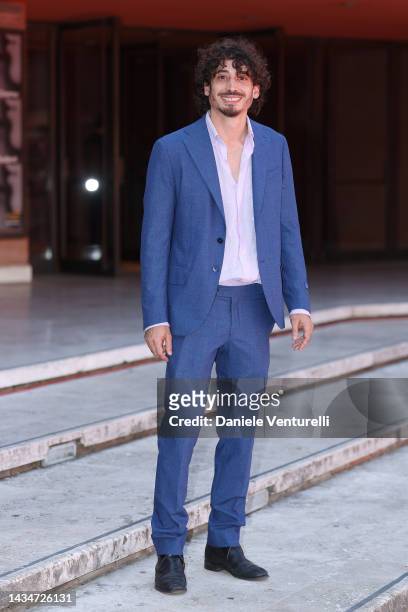 Fabio Fusco attends the red carpet for "I Morti Rimangono A Bocca Aperta" during the 17th Rome Film Festival at Auditorium Parco Della Musica on...