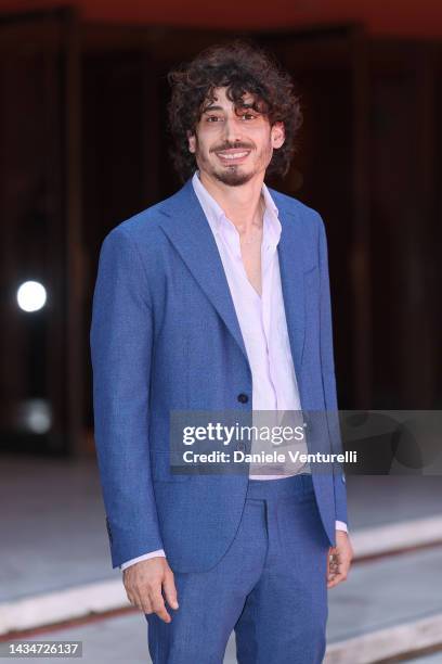 Fabio Fusco attends the red carpet for "I Morti Rimangono A Bocca Aperta" during the 17th Rome Film Festival at Auditorium Parco Della Musica on...