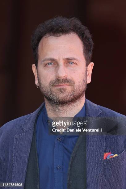 Director Fabrizio Ferraro attends a red carpet during the 17th Rome Film Festival at Auditorium Parco Della Musica on October 19, 2022 in Rome, Italy.