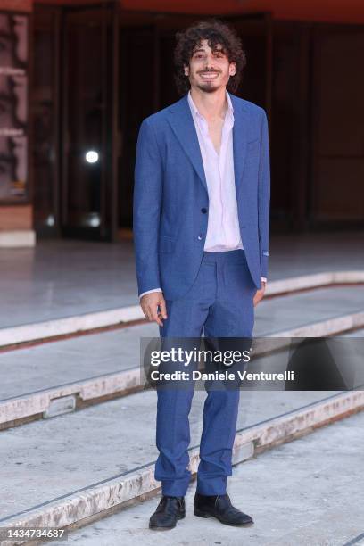 Fabio Fusco attends the red carpet for "I Morti Rimangono A Bocca Aperta" during the 17th Rome Film Festival at Auditorium Parco Della Musica on...