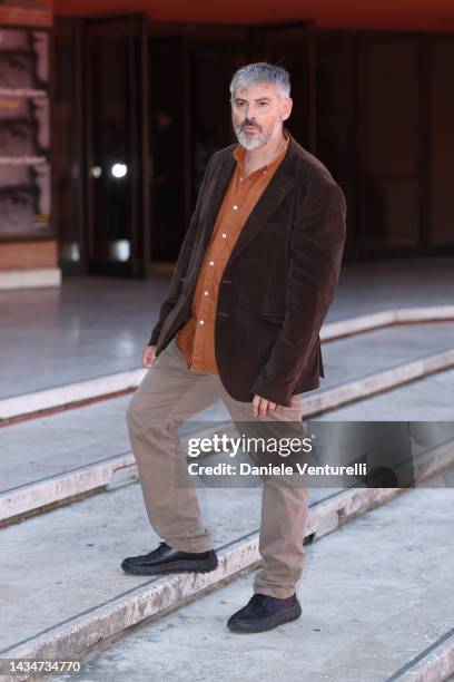 Antonio Sinisi attends a red carpet during the 17th Rome Film Festival at Auditorium Parco Della Musica on October 19, 2022 in Rome, Italy.