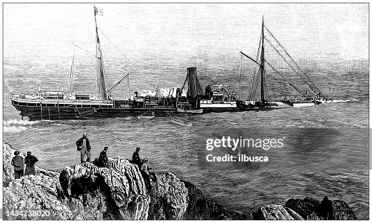 Ancient image: "City of Rome" shipwreck Ancient image: "City of Rome" shipwreck
