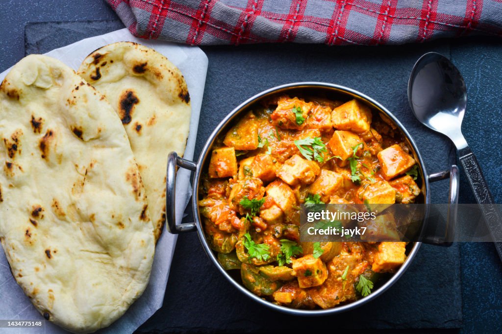 Kadai Paneer Dish