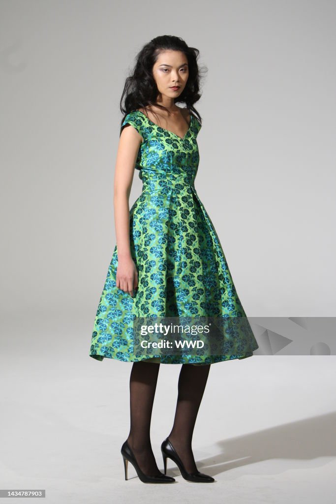 Barbara Rancant Model A model at the Barbara Tfank's fall 2010 presentation. News Photo ...