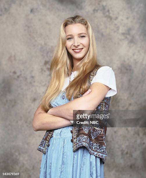 Portrait of actor Lisa Kudrow as 'Phoebe Buffay' from 'Friends', June 15th 1994.