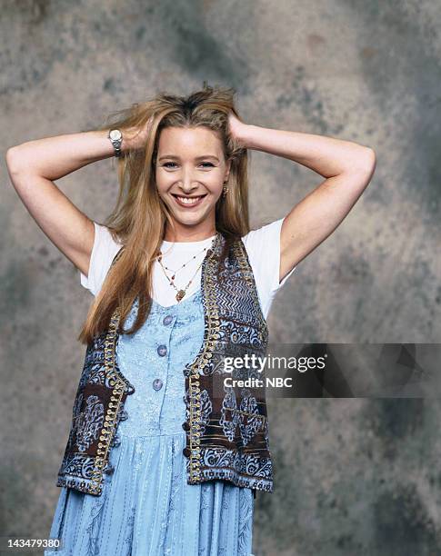 Portrait of actress Lisa Kudrow as 'Phoebe Buffay' in 'Friends', June 15th 1994.