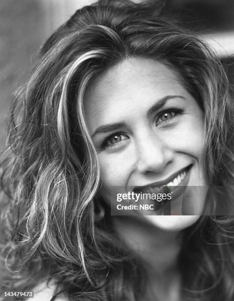 Portrait of actress Jennifer Aniston as 'Rachel Green' from 'Friends', June 15th 1994.