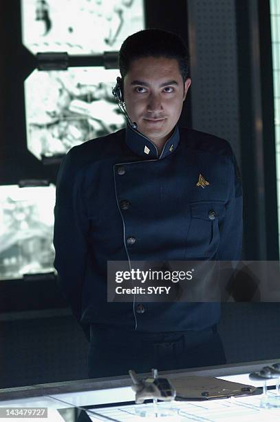 Channel -- "The Hand of God" Episode 10 -- Aired 1/3/05 -- Pictured: Alessandro Juliani as Felix Gaeta