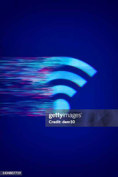 wifi speed concept - clouds timelapse stock illustrations