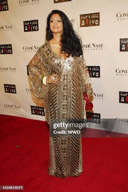 Donna de la Cruz attends the Keep a Child Alive Black Ball at the Hammersteing Ballroom in New York.