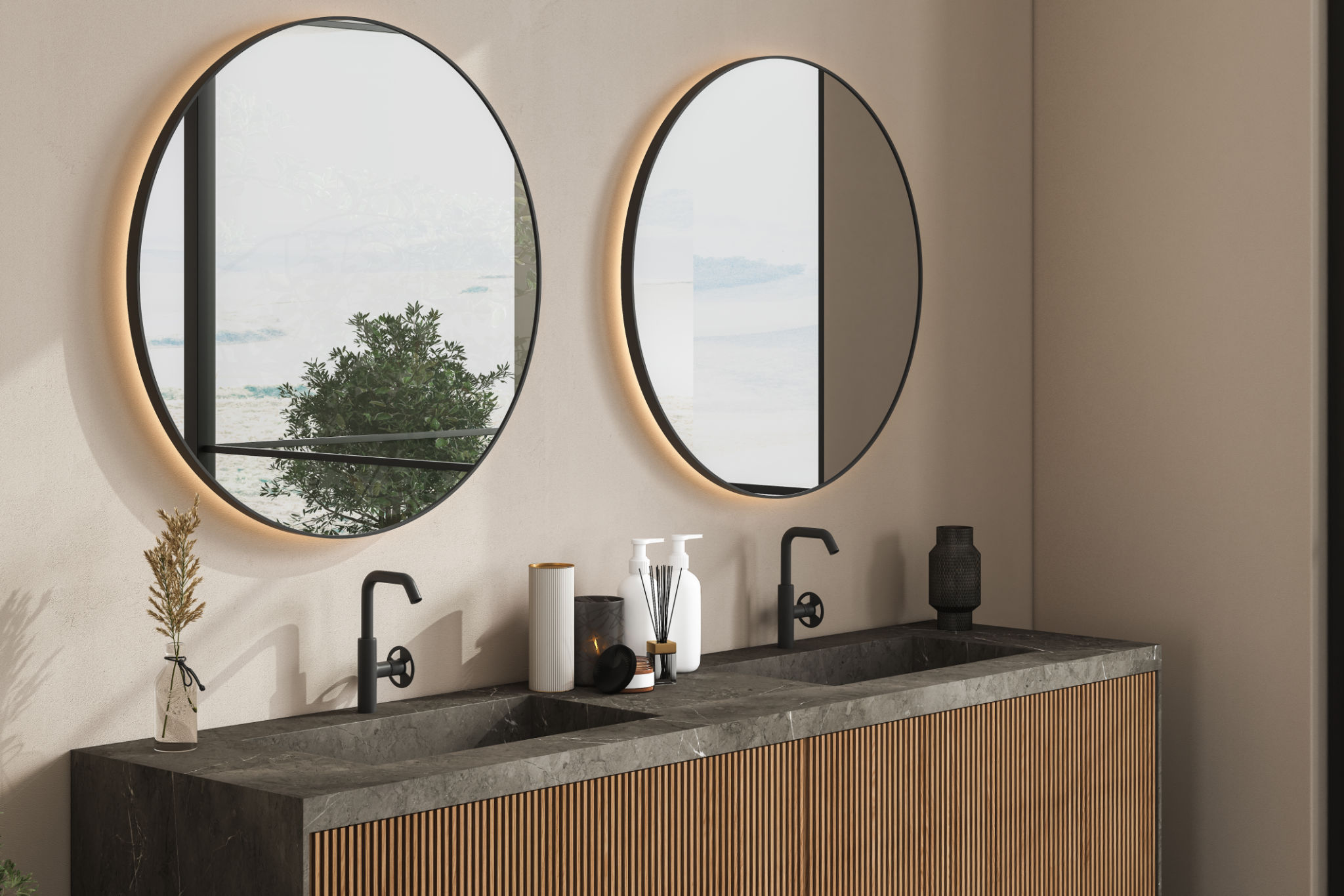 modern bathroom vanity