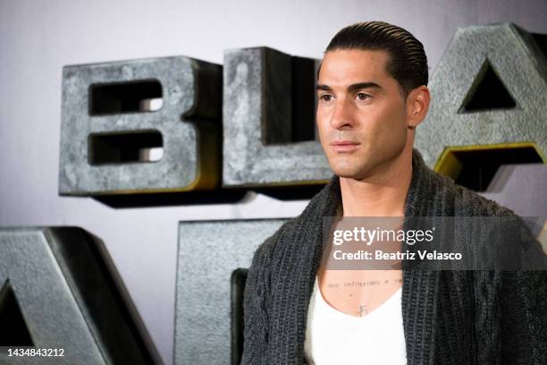 Alvaro Hierro attends the "Black Adam" premiere at Cine Capitol on October 19, 2022 in Madrid, Spain.