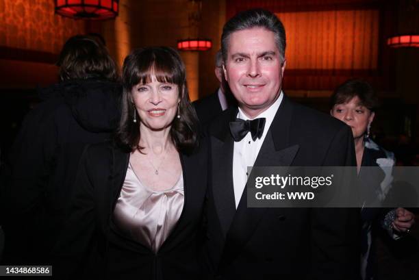 Barbara Feldon and J Berrye Worsham attend the Femmy Awards at Cipriani's in New York.