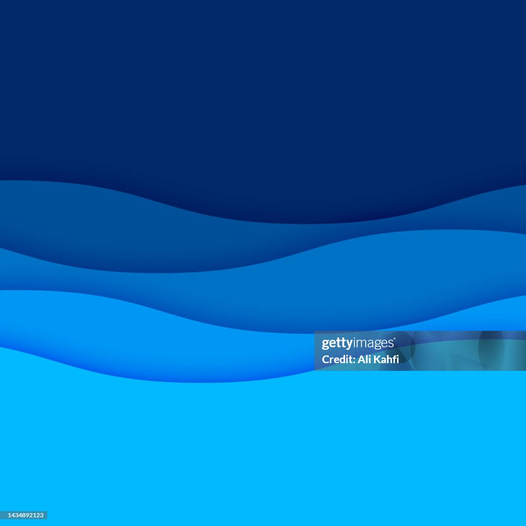 Abstract Wave Pattern High Resolution Jpg Papercut Abstract Wave Pattern Background High-Res Vector Graphic ...