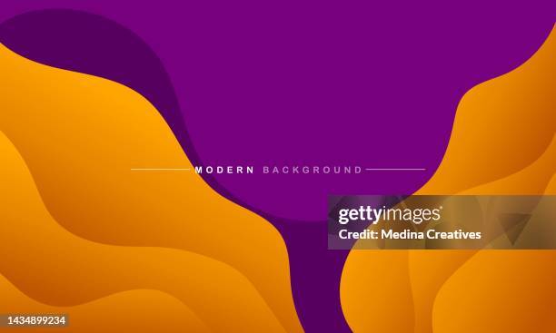 gardient abstract fluid shape background - powerpoint background stock illustrations