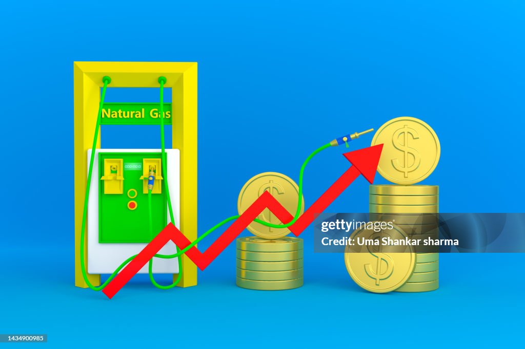 Higher Fuel Rises Natural Gas Price Rise High-Res Stock Photo - Getty Images